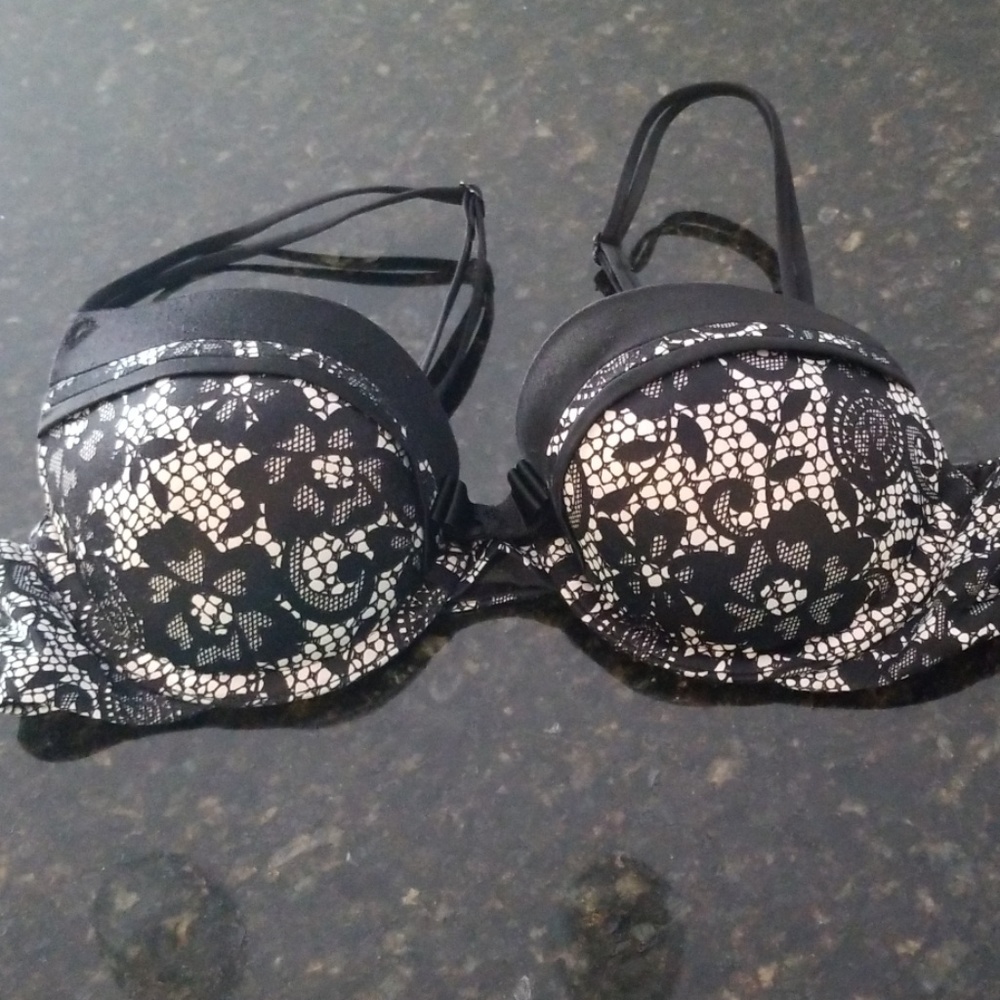 VS Lined Demi Adjustable Strap Bra